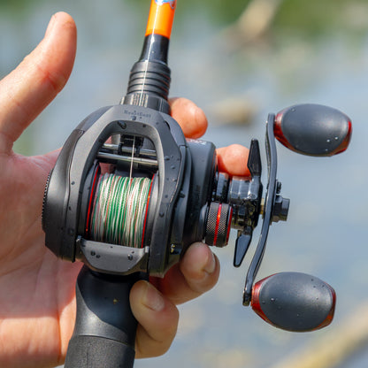 Reaction Tackle Baitcasting Fishing Reel – ReactCast Edition- High-Speed 7.3:1 Gear Ratio - NEW