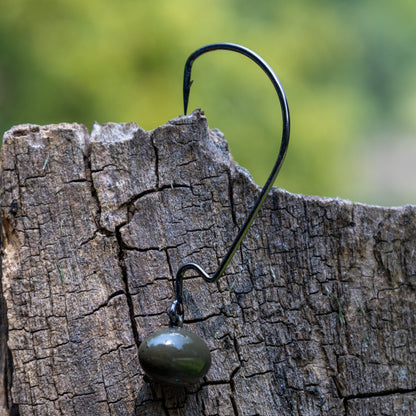 Reaction Tackle Tungsten Football/Swing Jig Heads- 3-Pack