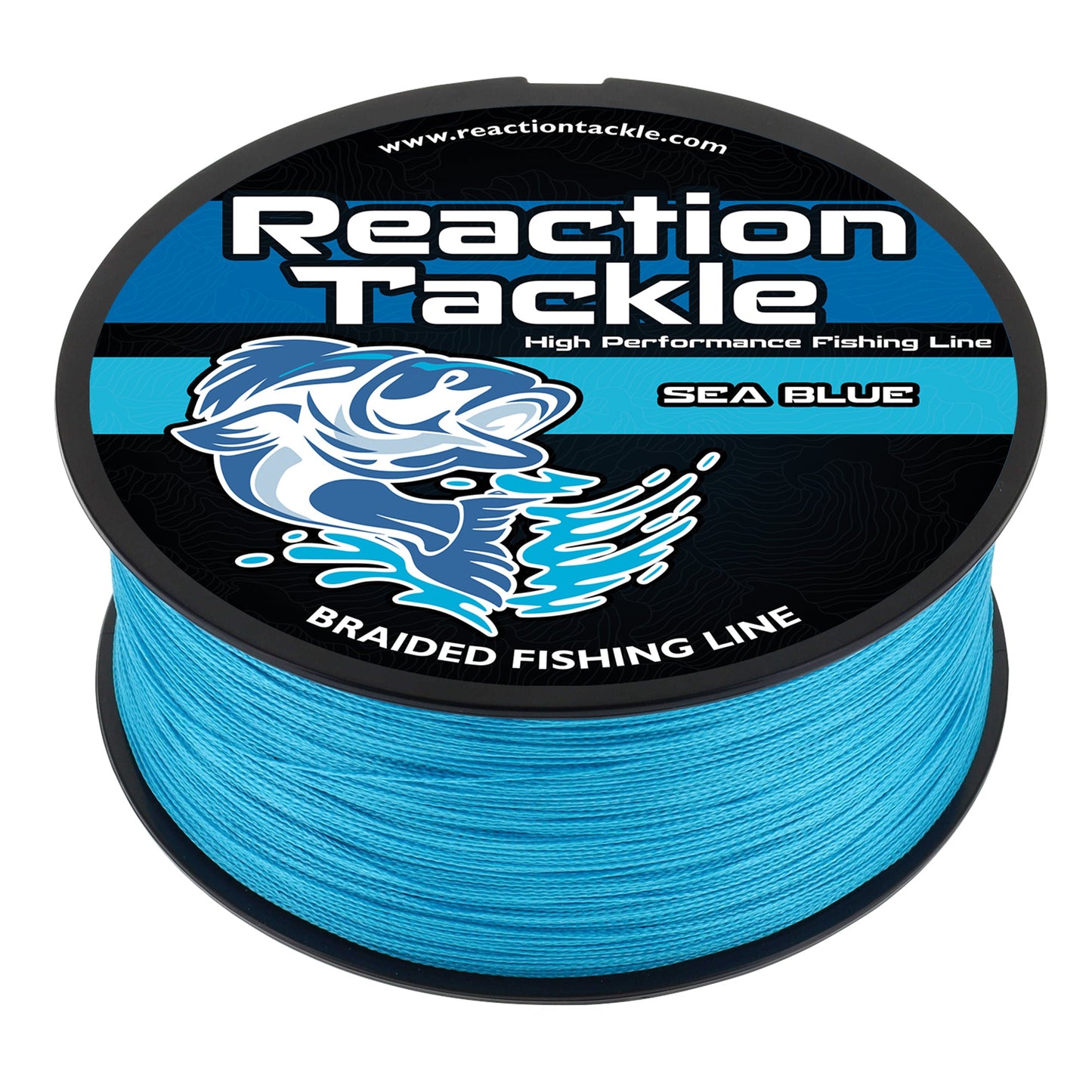 Reaction Tackle Braided Fishing Line - Sea Blue