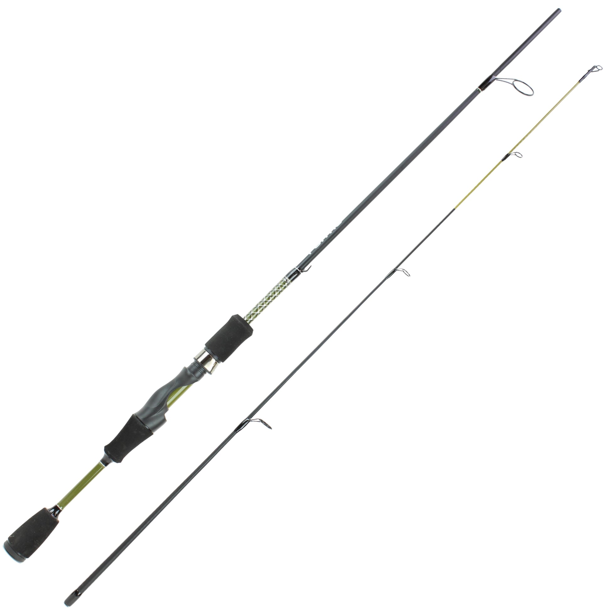 Wild Water Fly Fishing FORTIS 5ft Ultra Light Action 2 Piece Spinning Rod and 2000 Spinning Reel Package (FSP502UL) | SendIt Sailing