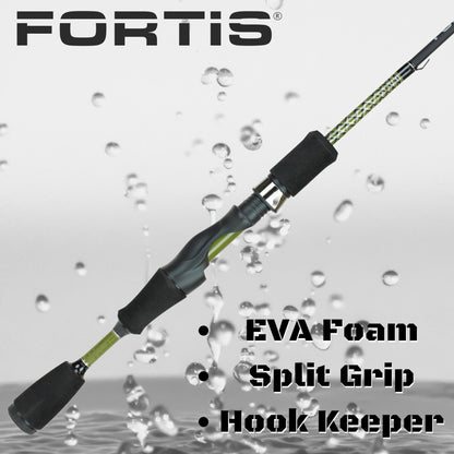 Wild Water Fly Fishing Fortis 5ft Ultra Light Action 2 Piece Spinning Rod | SendIt Sailing