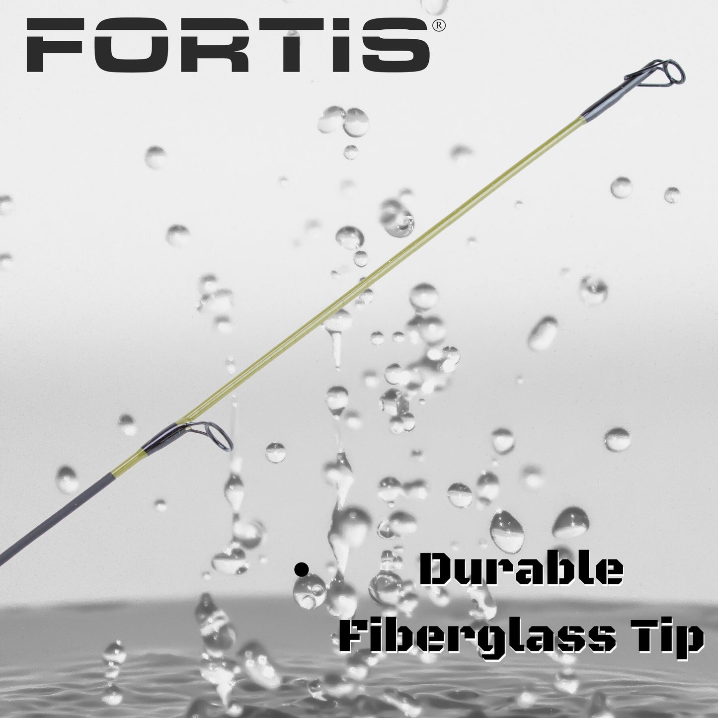 Wild Water Fly Fishing Fortis 5ft Ultra Light Action 2 Piece Spinning Rod | SendIt Sailing