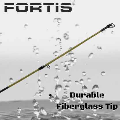 Wild Water Fly Fishing FORTIS 6ft 6in Medium Heavy Action 1 Piece Spinning Rod | SendIt Sailing