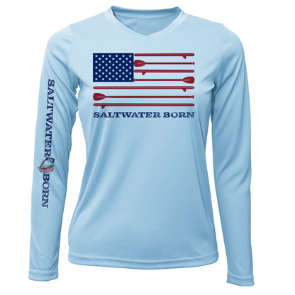 SUP Flag Long Sleeve UPF 50+ Dry-Fit Shirt