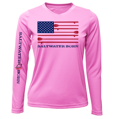 SUP Flag Long Sleeve UPF 50+ Dry-Fit Shirt