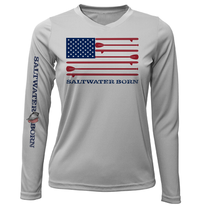 SUP Flag Long Sleeve UPF 50+ Dry-Fit Shirt