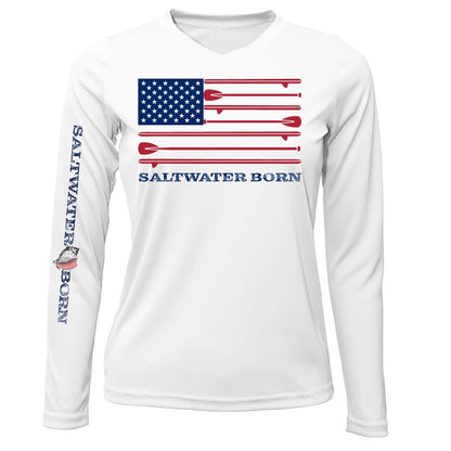 SUP Flag Long Sleeve UPF 50+ Dry-Fit Shirt