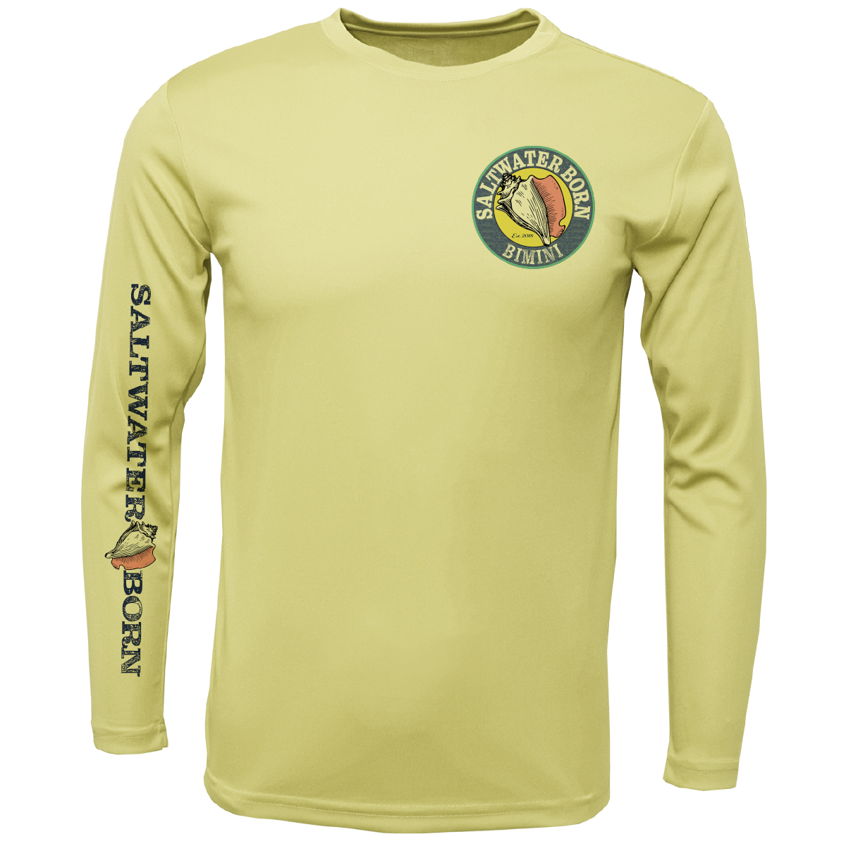 Bimini, Bahamas Tuna Long Sleeve UPF 50+ Dry-Fit Shirt