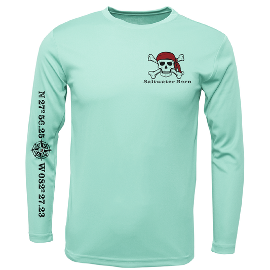 Saltwater Born Blackbeard Long Sleeve UPF 50+ Dry-Fit Shirt