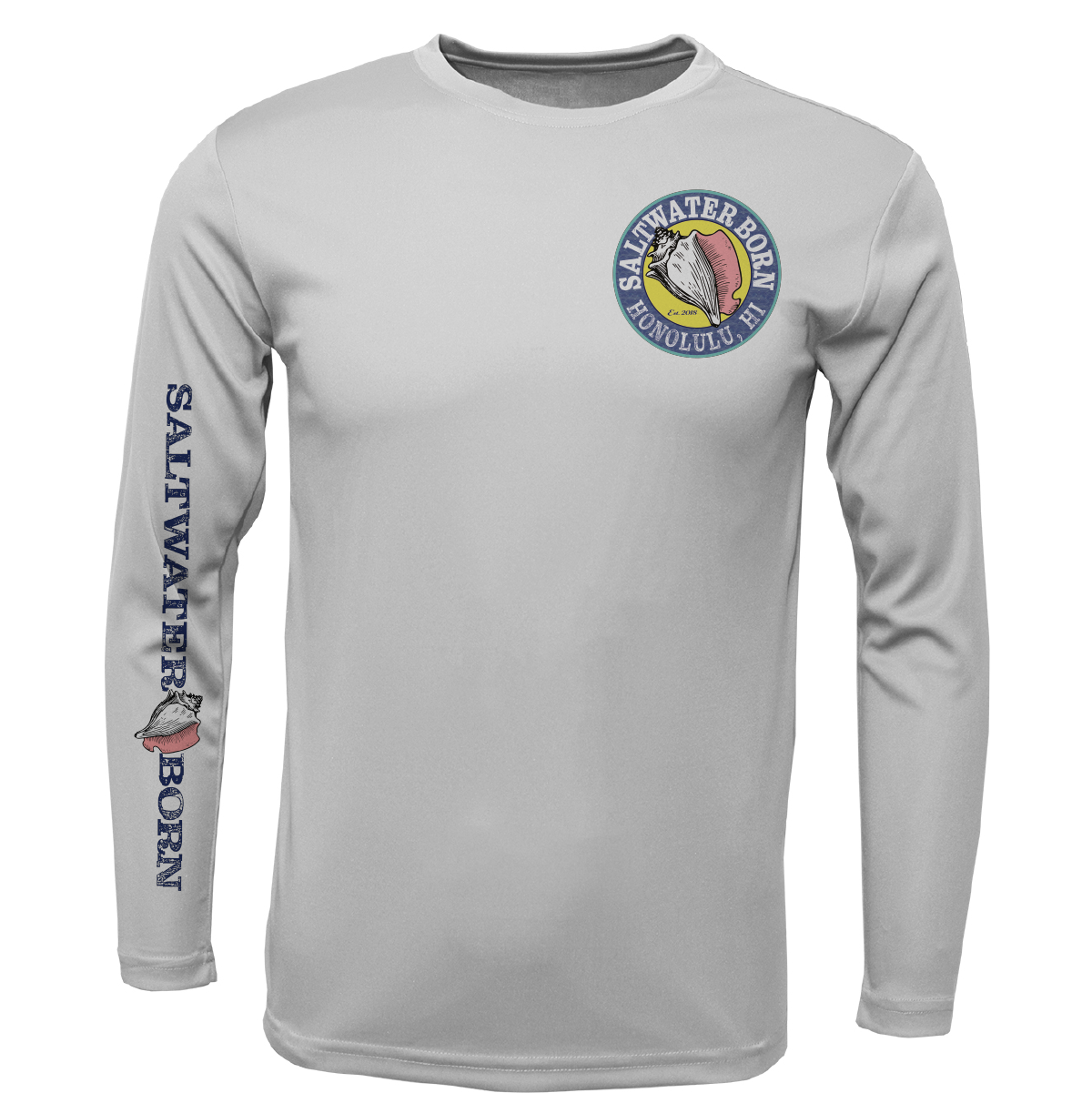 Honolulu, HI Kraken Long Sleeve UPF 50+ Dry-Fit Shirt