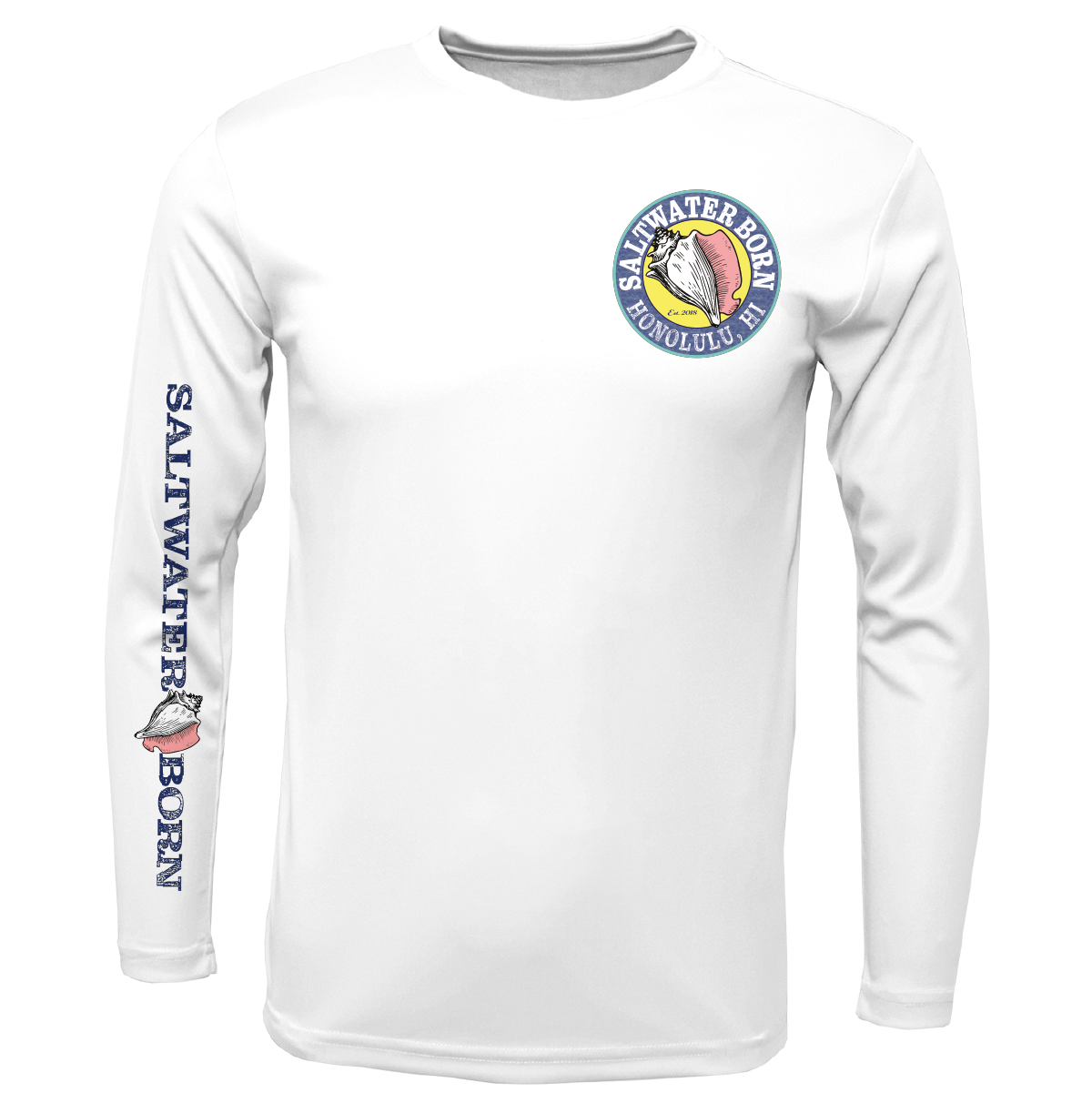 Honolulu, HI Kraken Long Sleeve UPF 50+ Dry-Fit Shirt