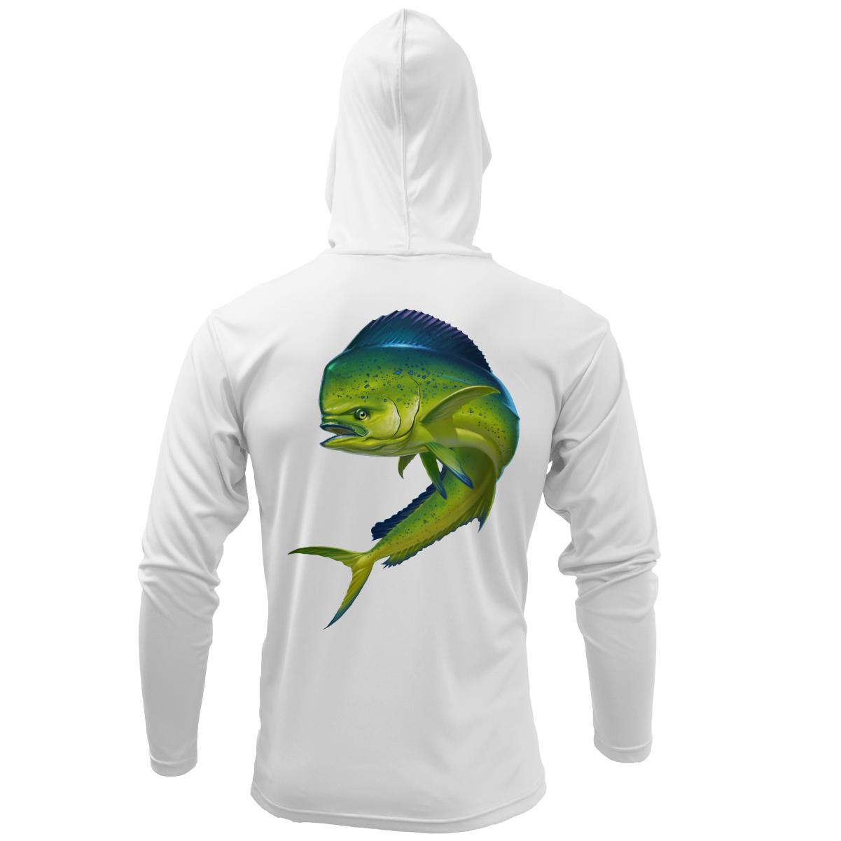 Key West, FL Action Mahi Long Sleeve UPF 50+ Dry-Fit Hoodie