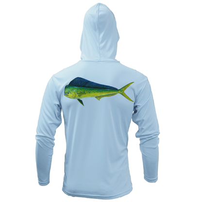 Key West, FL Mahi Long Sleeve UPF 50+ Dry-Fit Hoodie