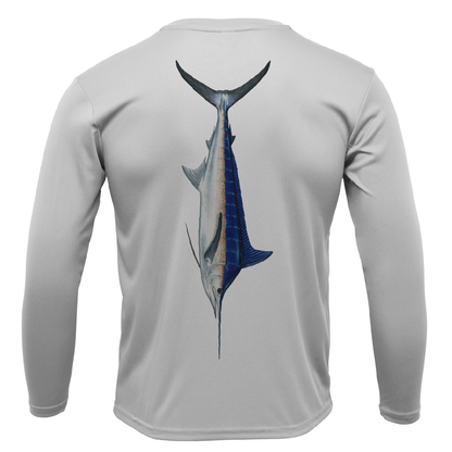 Key West, FL Marlin Long Sleeve UPF 50+ Dry-Fit Shirt