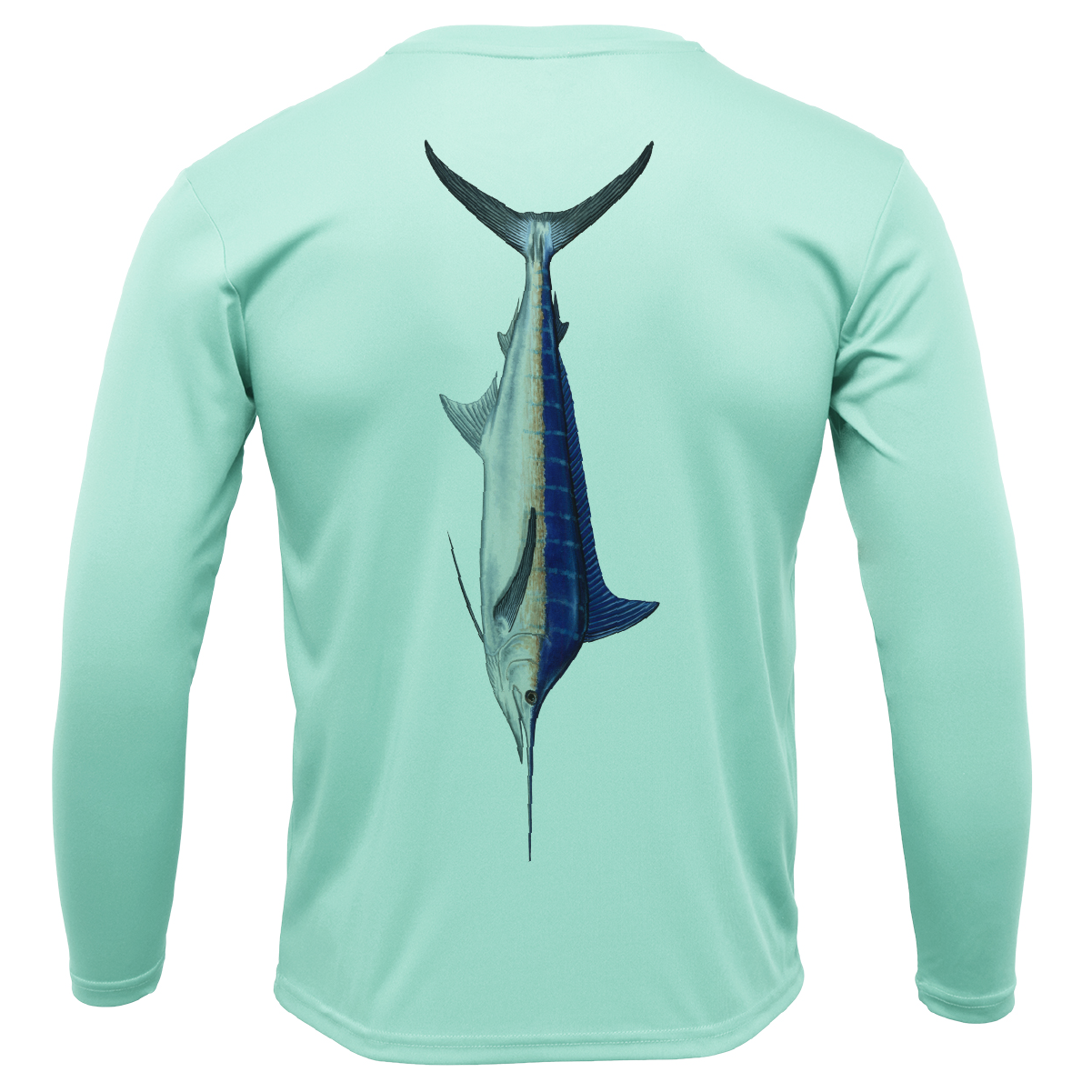 Key West, FL Marlin Long Sleeve UPF 50+ Dry-Fit Shirt
