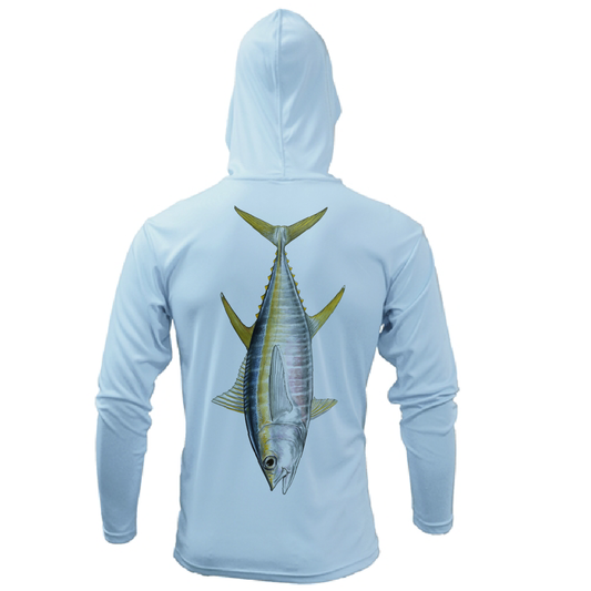 Key West, FL Tuna Long Sleeve UPF 50+ Dry-Fit Hoodie