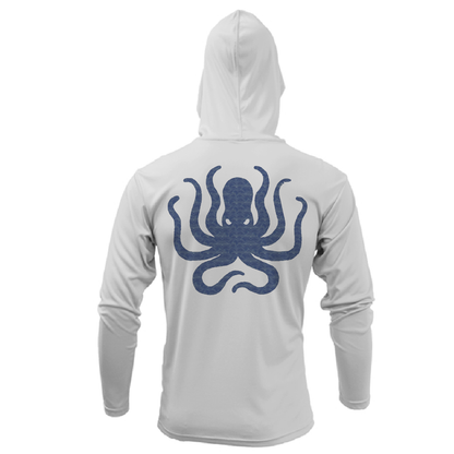 New York Freshwater Born Kraken Men's Long Sleeve UPF 50+ Dry-Fit Hoodie