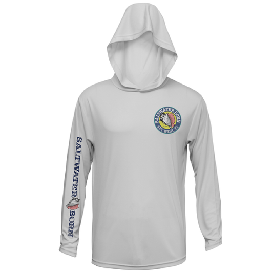 Key West, FL Marlin Long Sleeve UPF 50+ Dry-Fit Hoodie