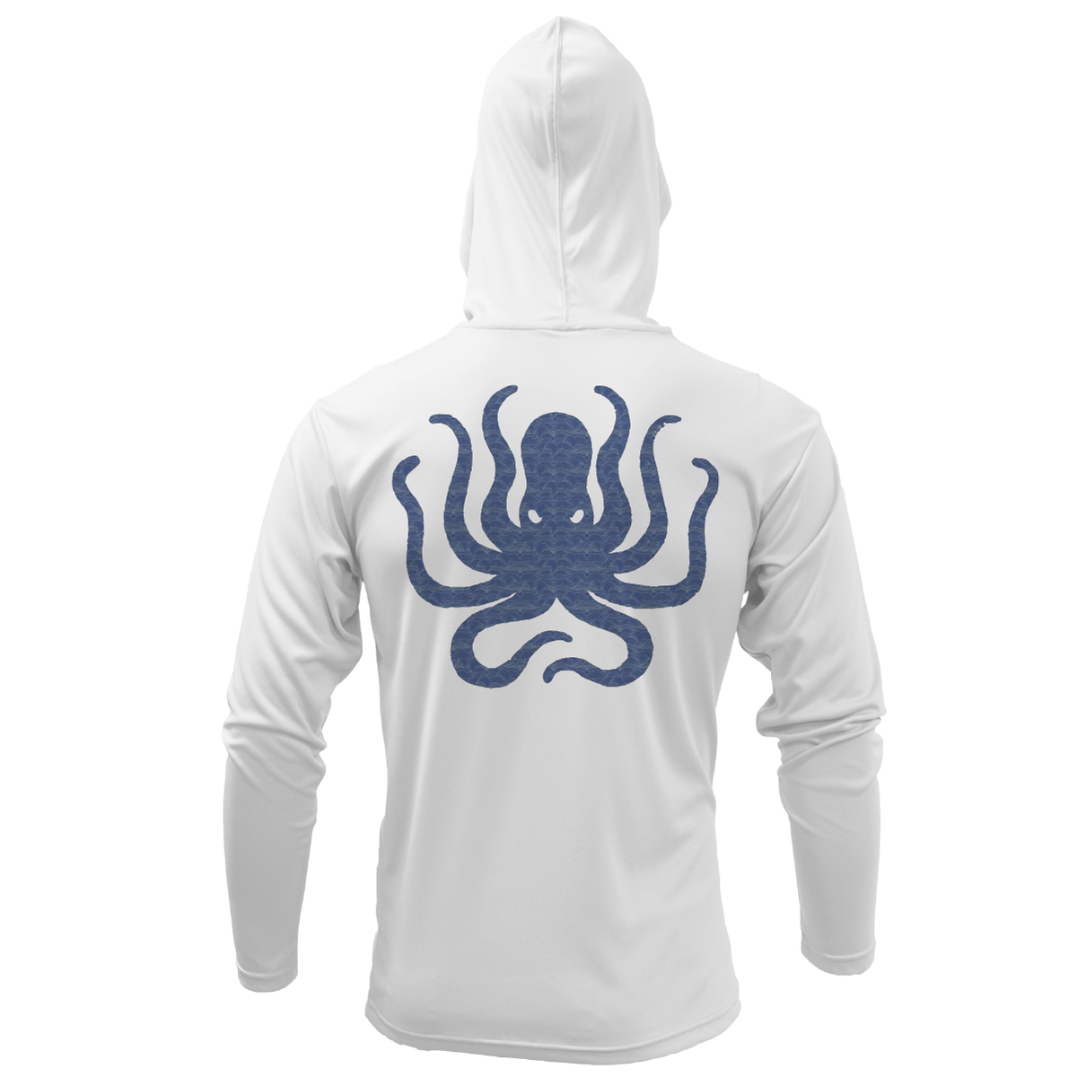New York Freshwater Born Kraken Men's Long Sleeve UPF 50+ Dry-Fit Hoodie