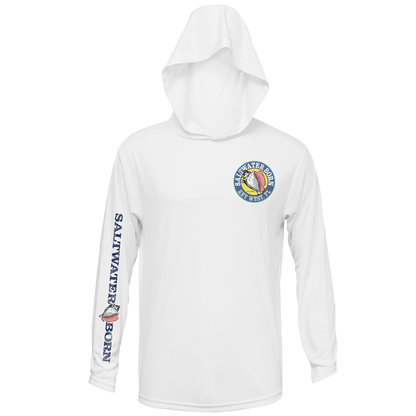 Key West, FL Tuna Long Sleeve UPF 50+ Dry-Fit Hoodie