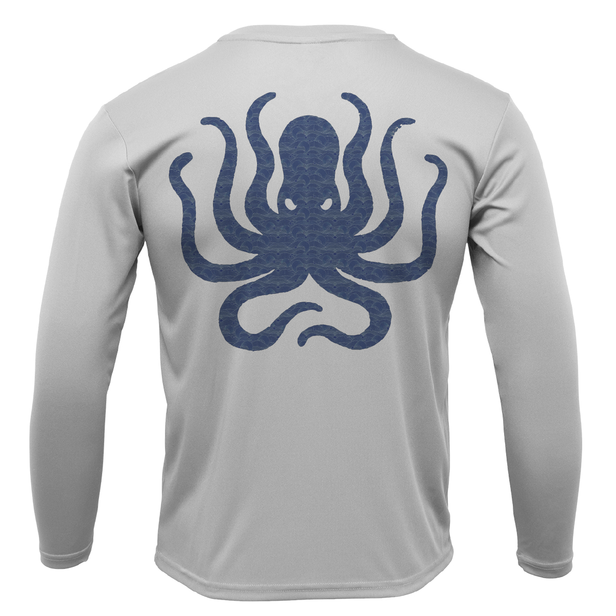 Michigan Freshwater Born Kraken Boy's Long Sleeve UPF 50+ Dry-Fit Shirt