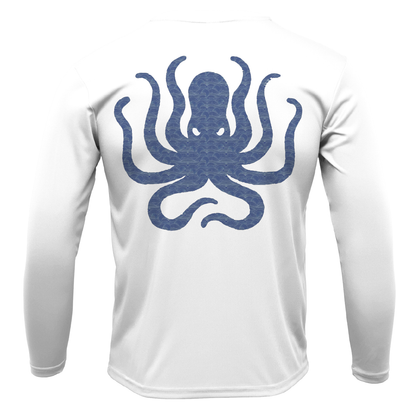 Cayman Islands Kraken Men's Long Sleeve UPF 50+ Dry-Fit Shirt