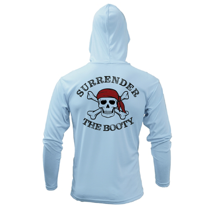 New York Freshwater Born "Surrender The Booty" Men's Long Sleeve UPF 50+ Dry-Fit Hoodie