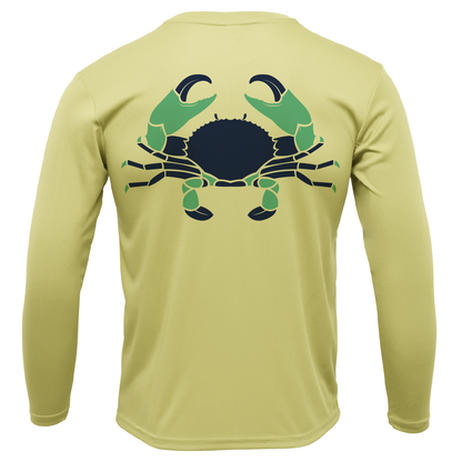Stone Crab Long Sleeve UPF 50+ Dry-Fit Shirt
