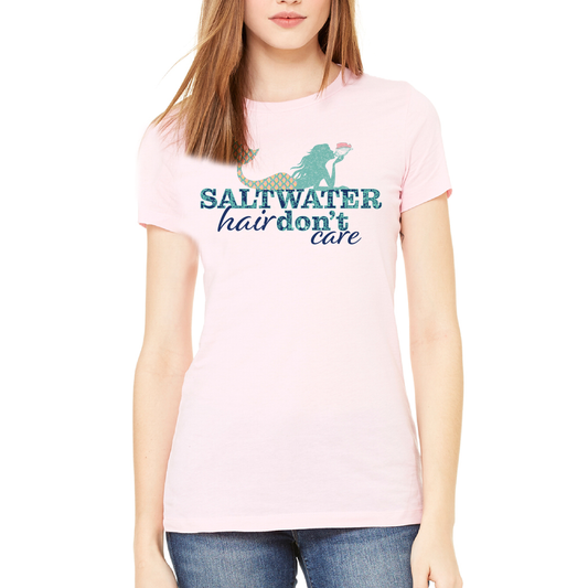Saltwater Born Saltwater Hair Don't Care Tee