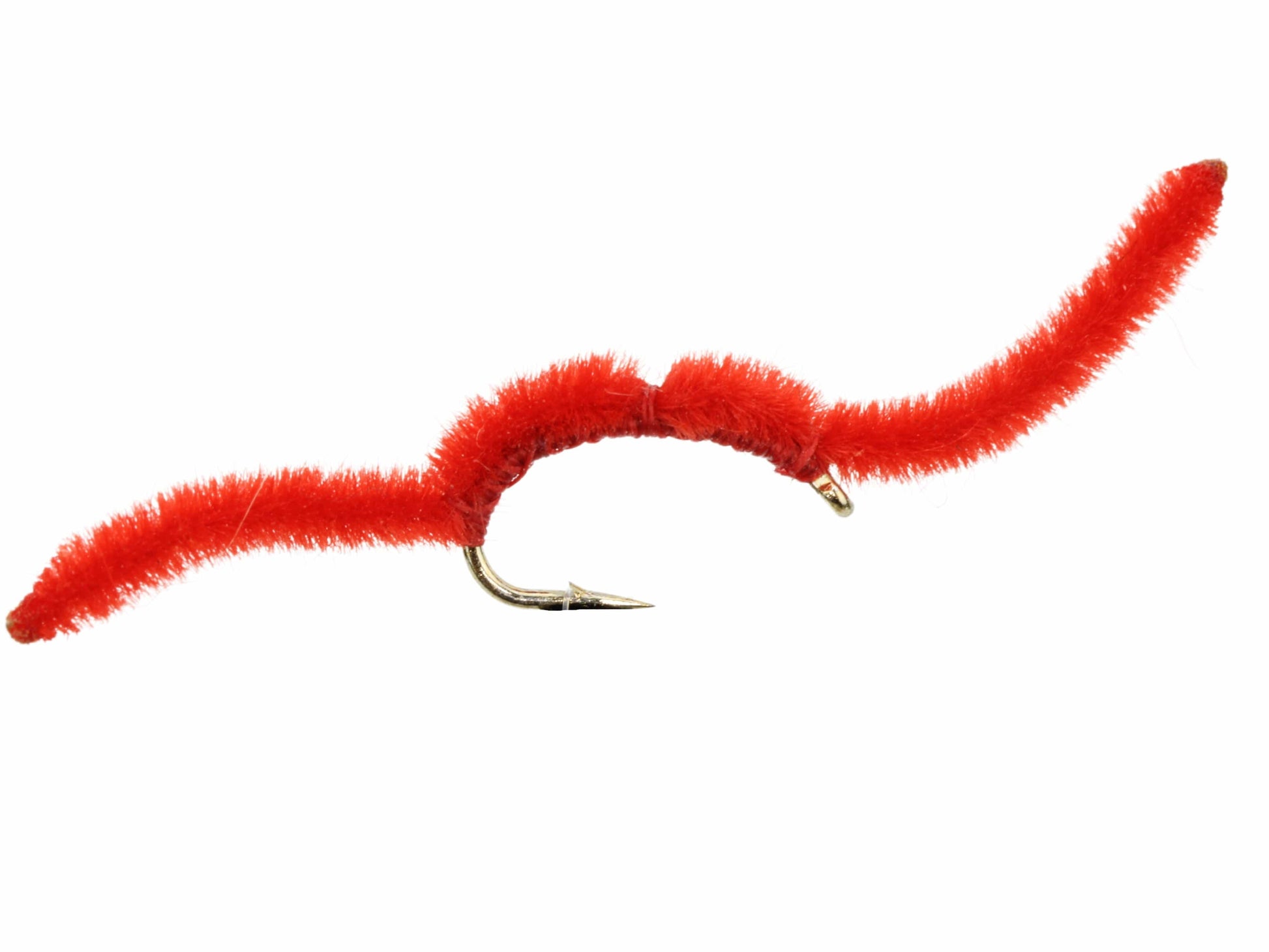 Wild Water Fly Fishing San Juan Worm, Size 14 (Qty 6) | SendIt Sailing