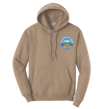 New York Freshwater Born Men's "All For Rum and Rum For All" Cotton Hoodie