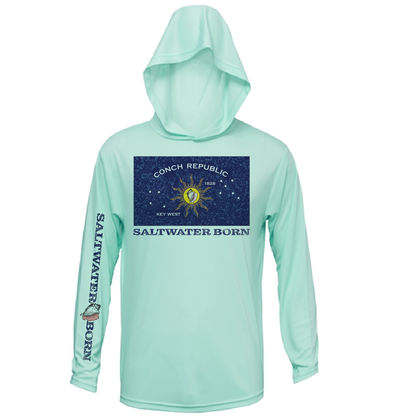 Conch Republic Long Sleeve UPF 50+ Dry-Fit Hoodie