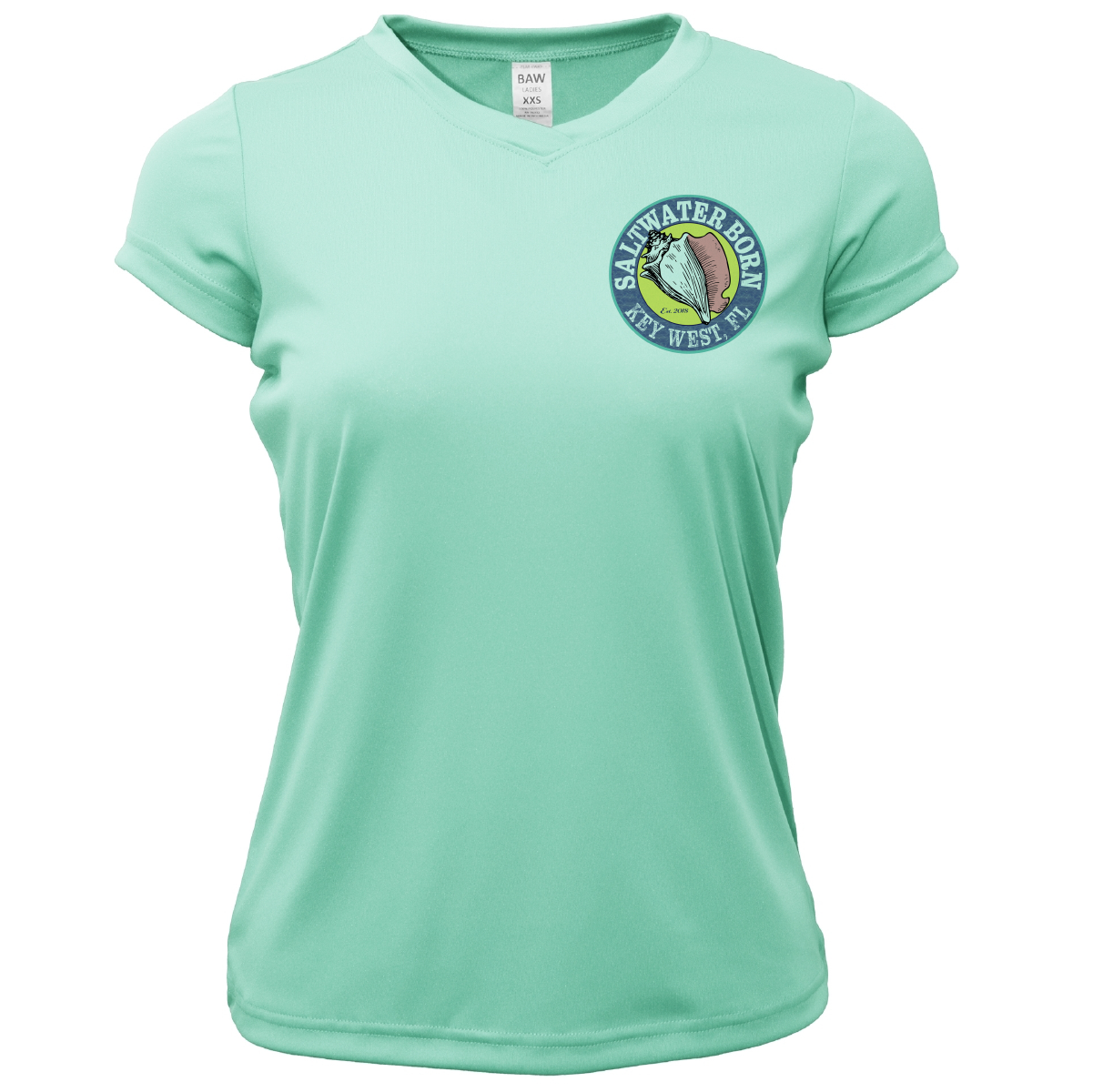 Key West, FL Kraken Women's Short Sleeve UPF 50+ Dry-Fit Shirt