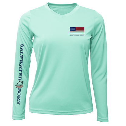 250th Anniversary Hammerhead Women's Long Sleeve UPF 50+ Dry-Fit Shirt