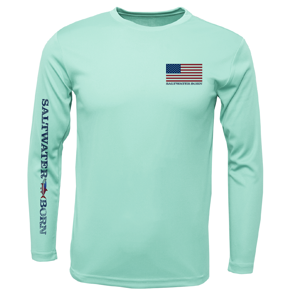 250th Anniversary Action Tarpon Boy's Long Sleeve UPF 50+ Dry-Fit Shirt