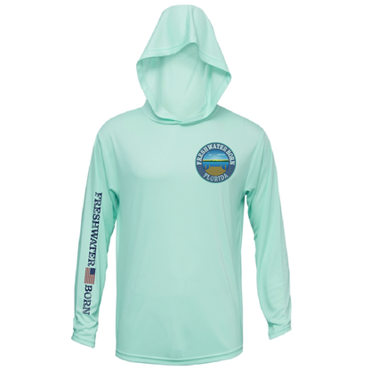 Florida Freshwater Born Bluegill Men's Long Sleeve UPF 50+ Dry-Fit Hoodie