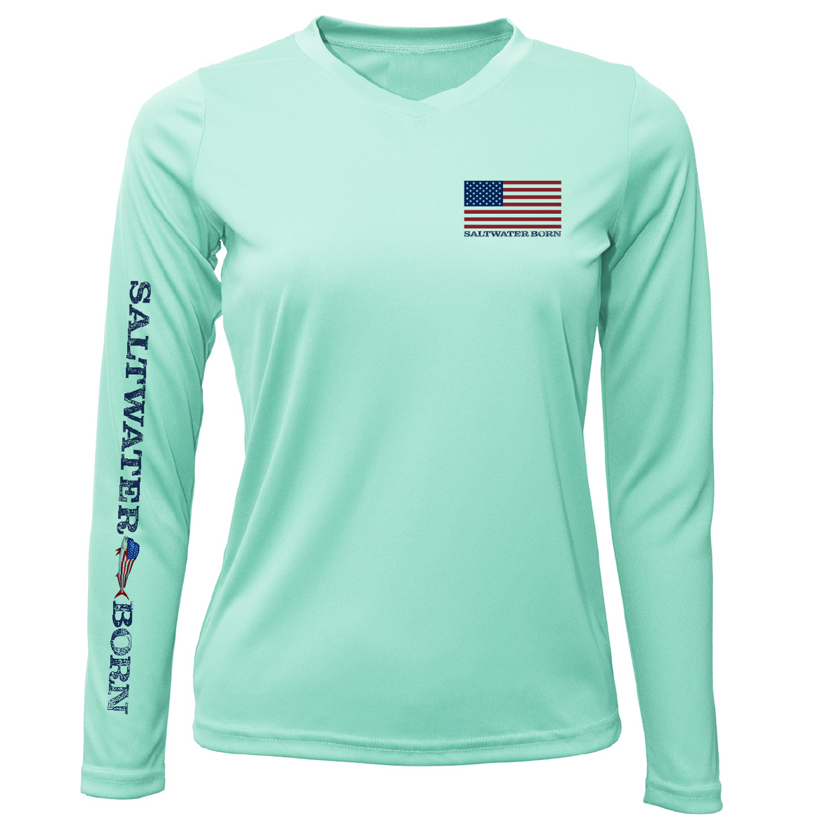 250th Anniversary Action Mahi Women's Long Sleeve UPF 50+ Dry-Fit Shirt