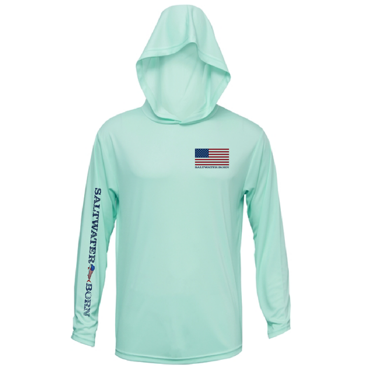 250th Anniversary Action Mahi Men's Long Sleeve UPF 50+ Dry-Fit Hoodie