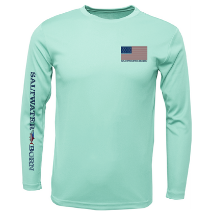 250th Action Tarpon Toddler's Long Sleeve UPF 50+ Dry-Fit Shirt