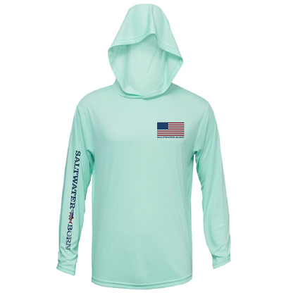 250th Action Tarpon Boy's Long Sleeve UPF 50+ Dry-Fit Hoodie