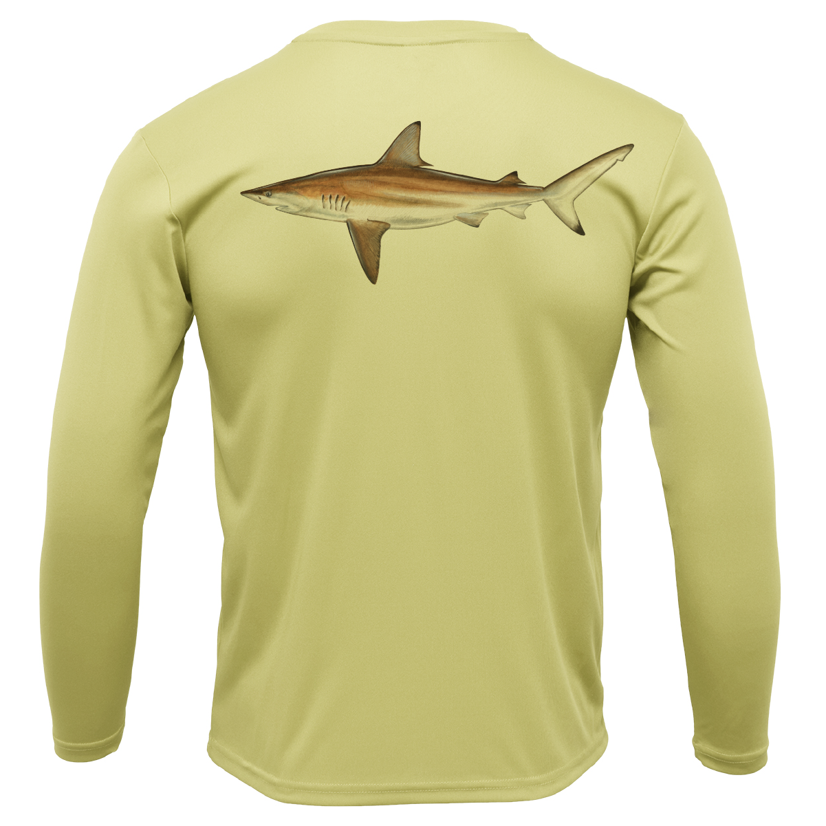 Siesta Key, FL Blacktip Long Sleeve UPF 50+ Dry-Fit Shirt