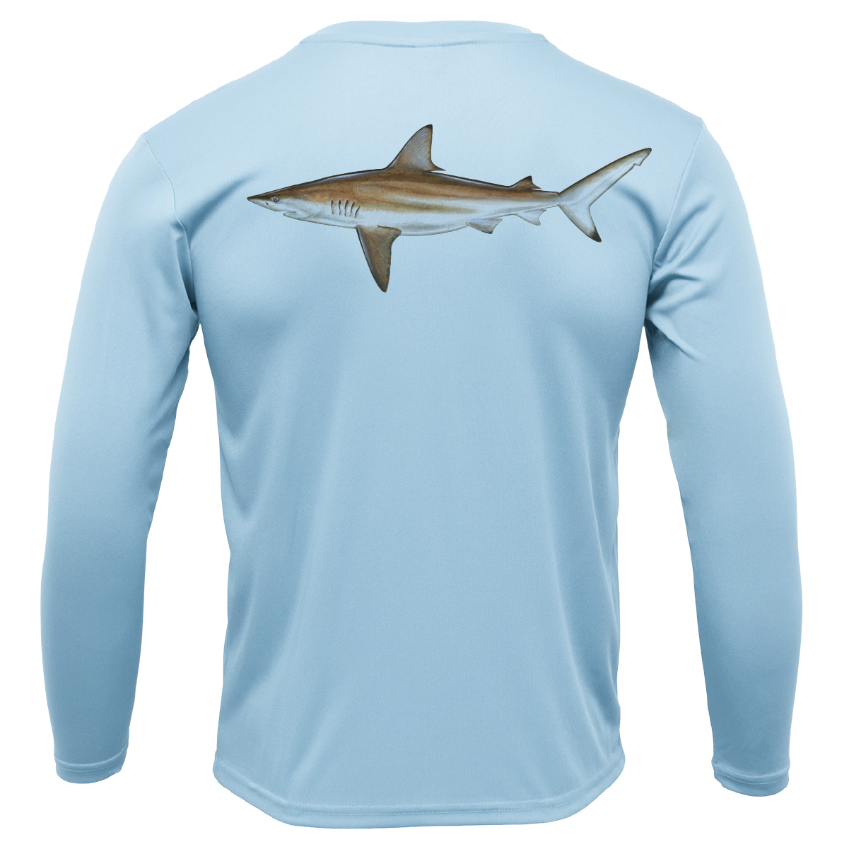 Siesta Key, FL Blacktip Long Sleeve UPF 50+ Dry-Fit Shirt