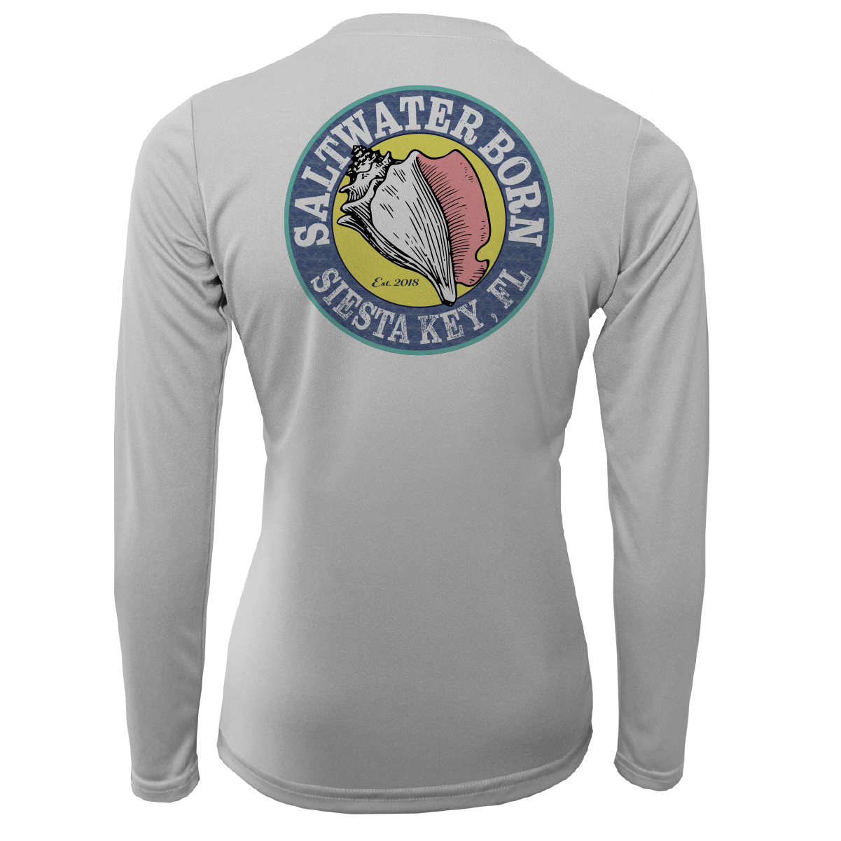 Siesta Key Horseshoe Crab Women's Long Sleeve UPF 50+ Dry-Fit Shirt