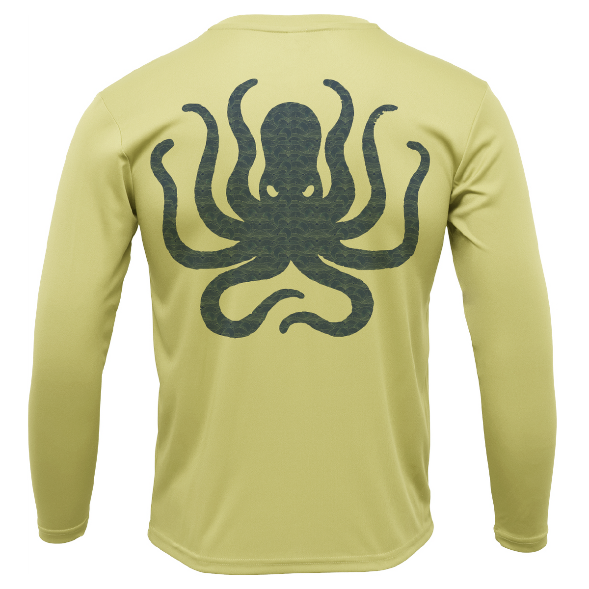 New Smyrna Beach, FL Kraken Men's Long Sleeve UPF 50+ Dry-Fit Shirt