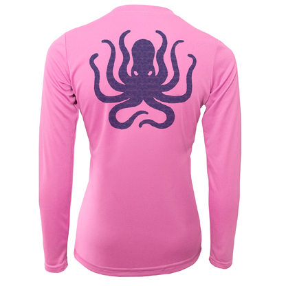 Texas Freshwater Born Kraken Women's Long Sleeve UPF 50+ Dry-Fit Shirt