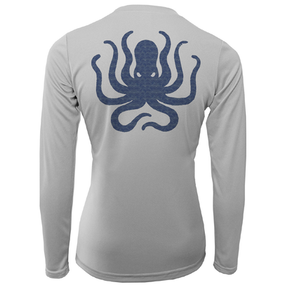 Tarpon Springs, FL Kraken Women's Long Sleeve UPF 50+ Dry-Fit Shirt