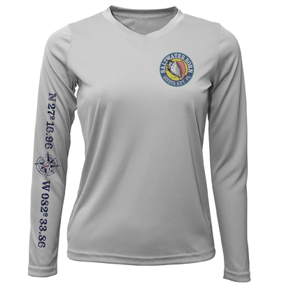 Siesta Key Kraken Women's Long Sleeve UPF 50+ Dry-Fit Shirt