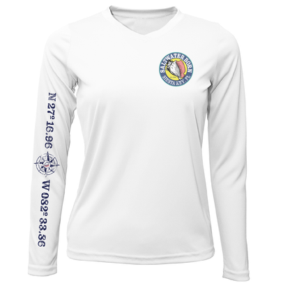 Siesta Key Kraken Women's Long Sleeve UPF 50+ Dry-Fit Shirt