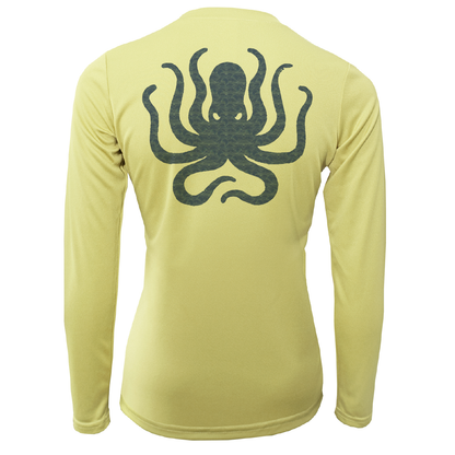 Siesta Key Kraken Women's Long Sleeve UPF 50+ Dry-Fit Shirt