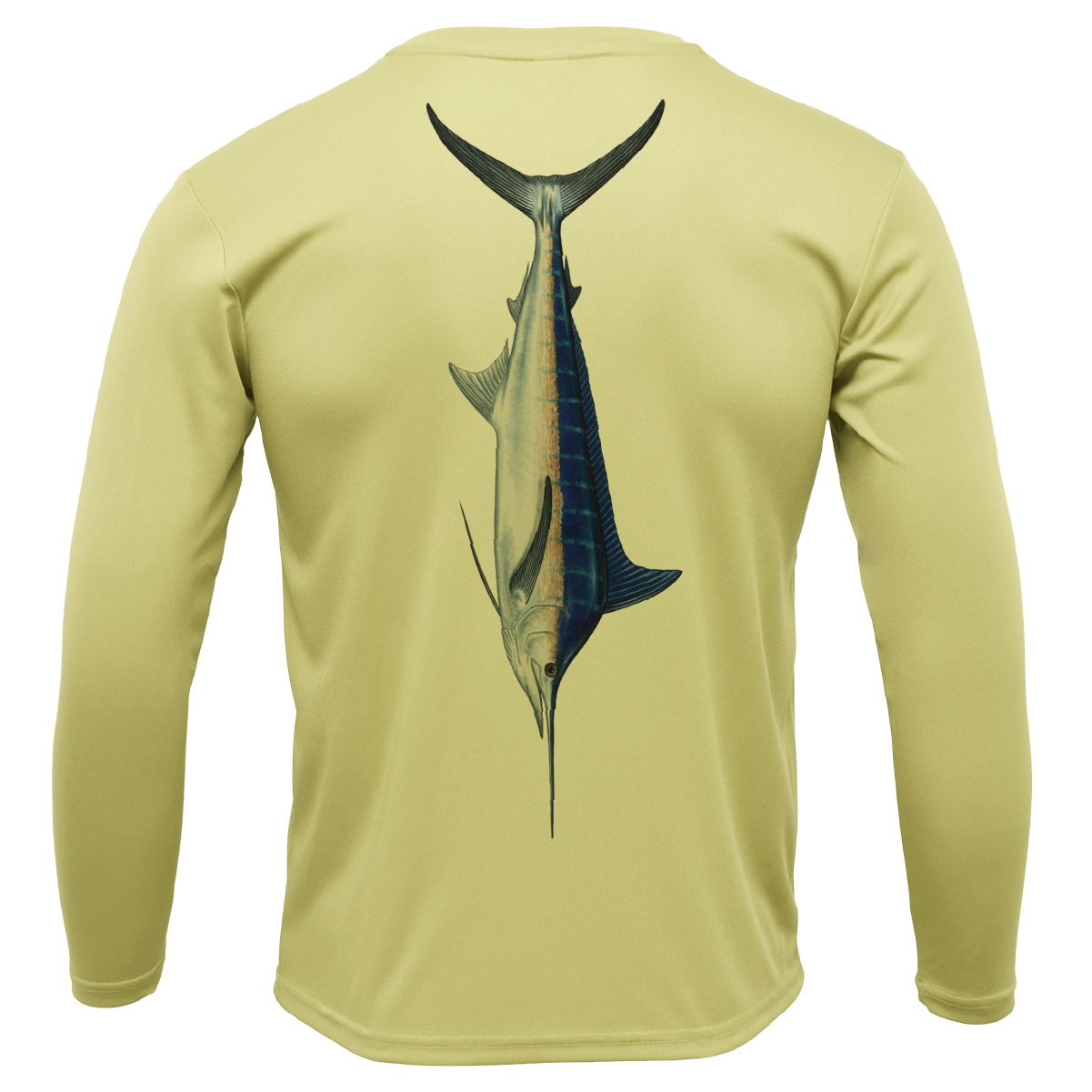 Catalina Island Blue Marlin Long Sleeve UPF 50+ Dry-Fit Shirt
